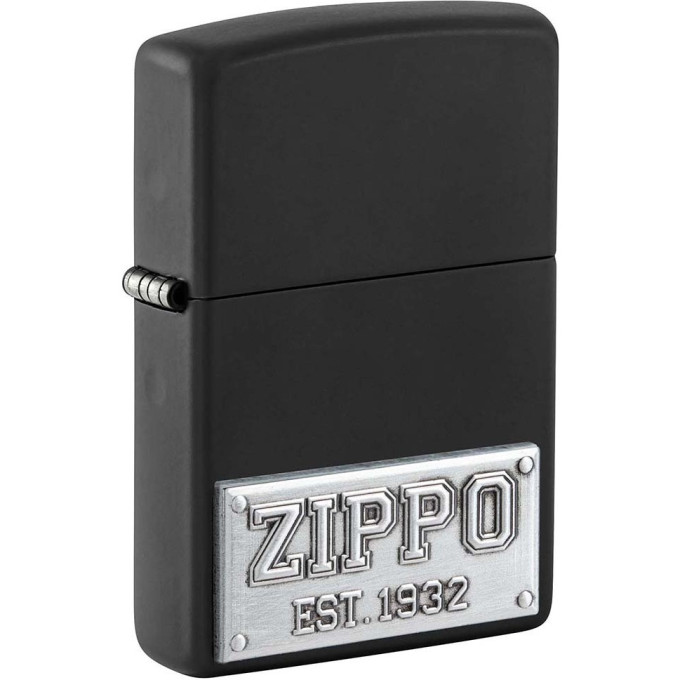 Zippo License Plate 48689 — зажигалка с гравировкой
