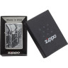 Zippo Classic 24879 — серебристая зажигалка с клеймом